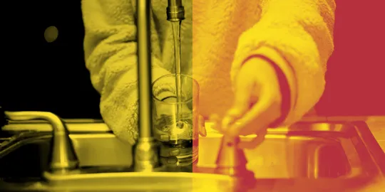 Drinkwater Vlaanderen vs. Wallonië