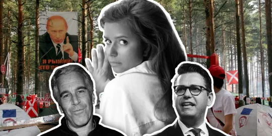 Jeffrey Epstein, spion Masja Drokova en Tom Vandendriessche