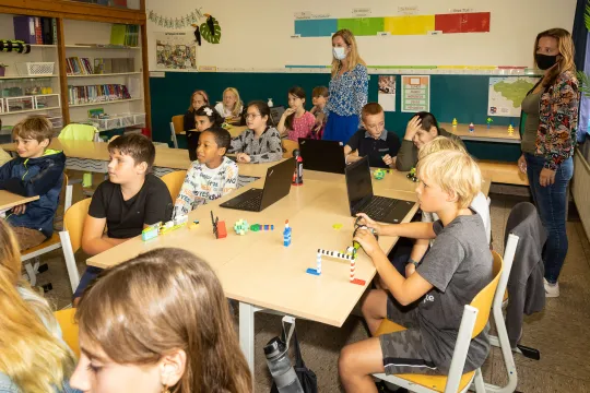 klas leerlingen