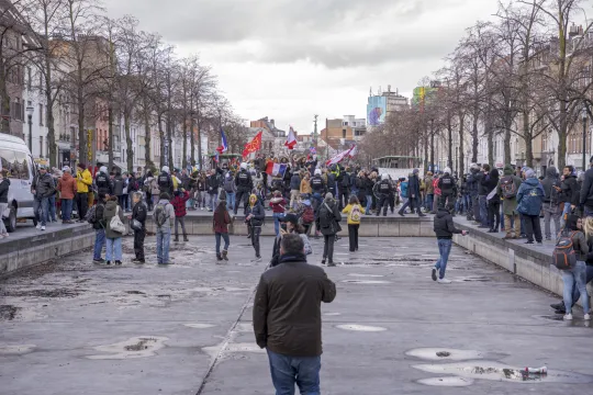 vrijheidskonvooi brussel