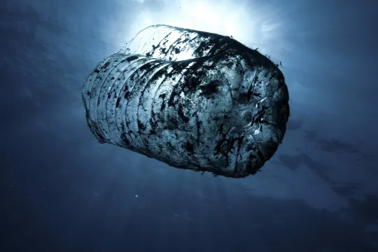 Plastic in de oceaan