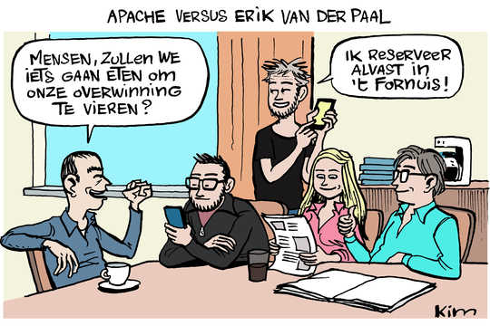 Apache versus Erik Van der Paal