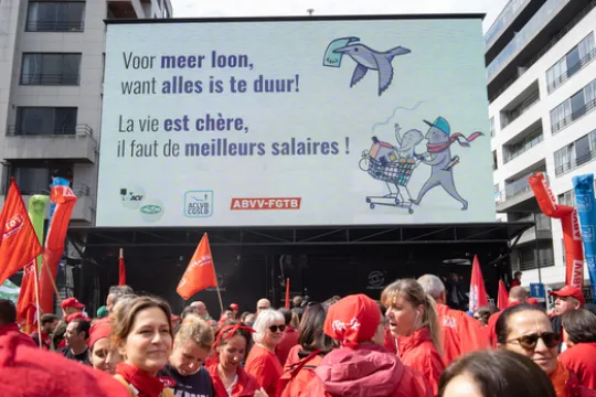 actie vakbonden