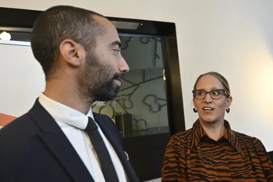 Sammy Mahdi en Nicole de Moor