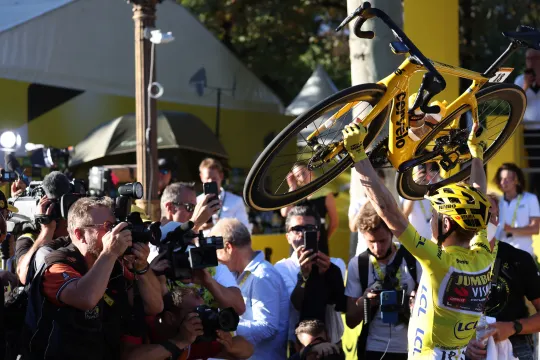 Jonas Vingegaard wint de Tour