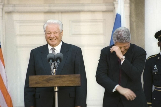 Jeltsin & Clinton