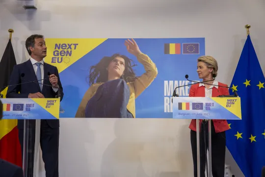 Europe Belgian recovery plan evaluation
