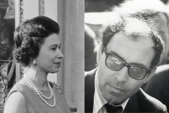 Queen Elizabeth Jean-Luc Godard