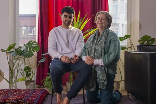buddy's Ahmadzia Momand en Tessy Lemmens