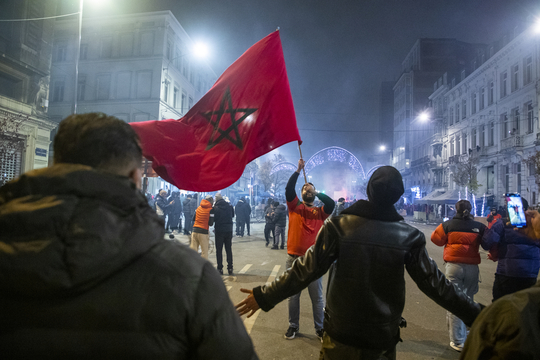 Marokko aan het feest in Brussel