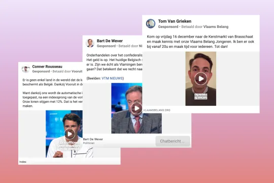 van grieken de wever Rousseau advertenties