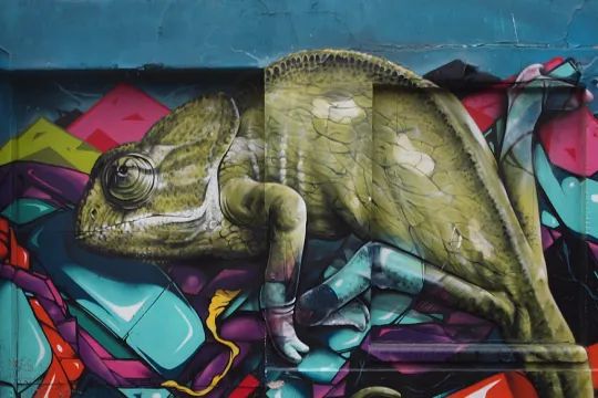 kameleon graffiti