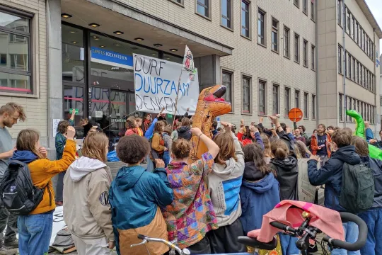 Protest UGent