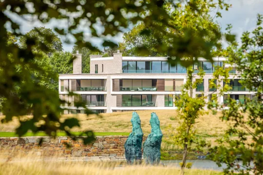 Beeld van de woningen in het project Sterea in Sterrebeek