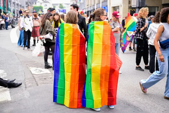 Ook al in de aanloop naar de verkiezingen liet de LGBTQIA+-gemeenschap zich tijdens de Brussels Pride van haar meest strijdbare kant zien.