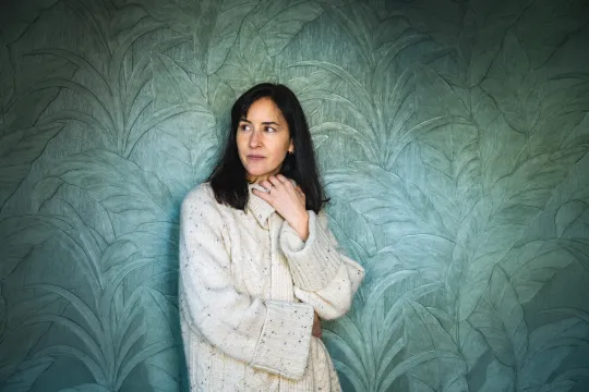 Portret van advocaat Audrey Baeyens.