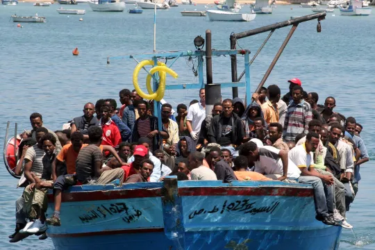 Lampedusa bootvluchtelingen