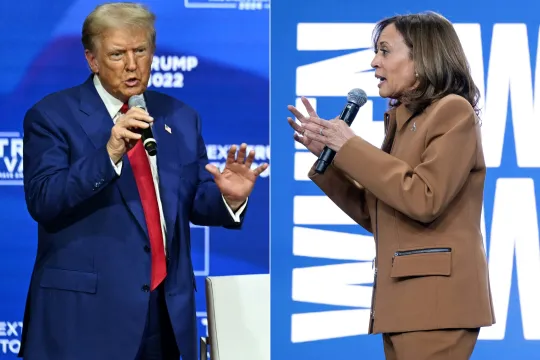 Trump versus Harris