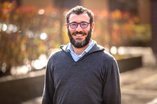 Portret van Carlo Buontempo, directeur van de Europese Copernicus Climate Change Service. 