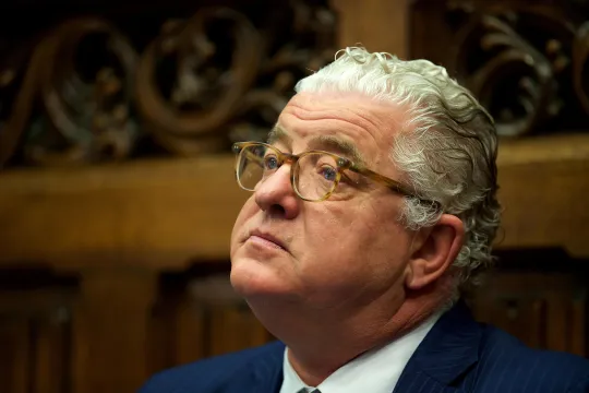Optima-topman Jeroen Piqueur tijdens de Gentse onderzoekscommissie.