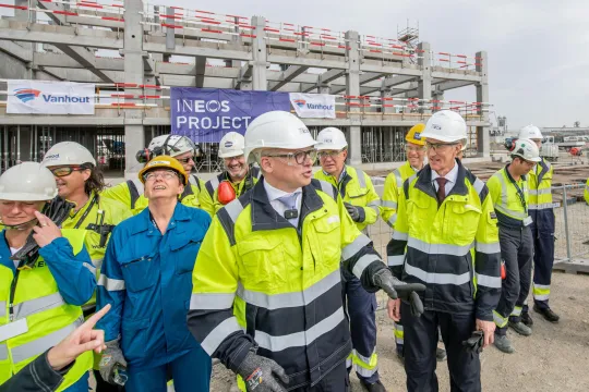 Diependaele bezoekt Ineos Project-One
