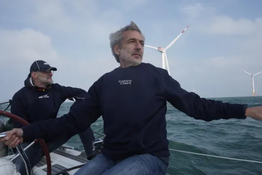 Tom Willems, voorzitter van SeaCoop, wil met offshore windenergie nog meer coöperanten overtuigen.