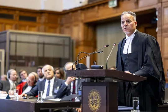 de Palestijns-Canadese rechtsgeleerde Ardi Imseis