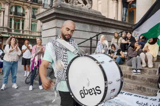 Shaker op het Beursplein