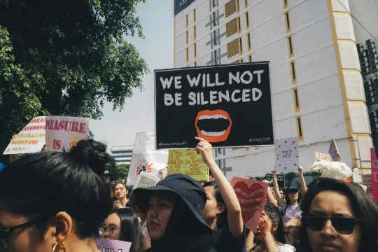 Women's March in Kuala Lumpur in 2019.
