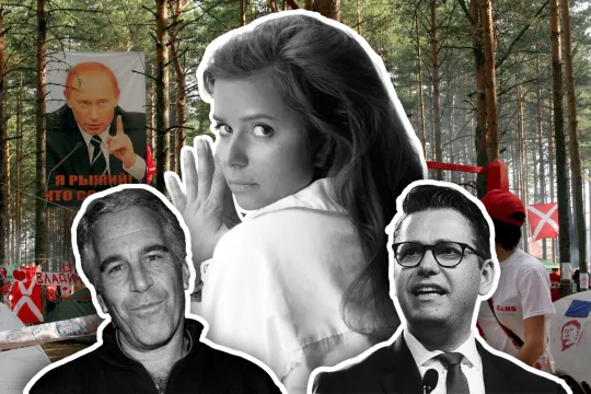 Jeffrey Epstein, spion Masja Drokova en Tom Vandendriessche