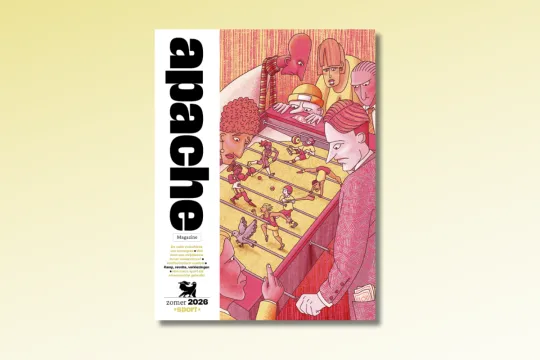 Cover van het nieuwste Apache Magazine