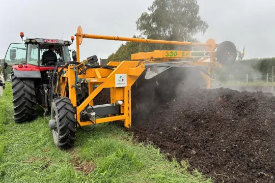 Landbouwers en natuurbeheerders produceren binnenkort samen boerderijcompost