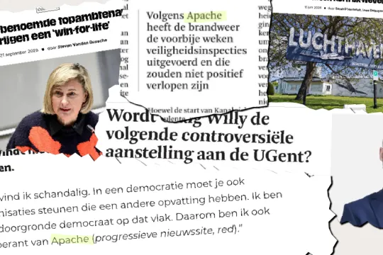 enkele krantenknipsels ivm artikels Apache
