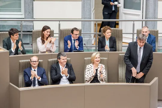 POLITICS PLENARY SESSION FLEMISH PARLIAMENT