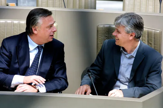 Patrick Dewael en Bert Anciaux