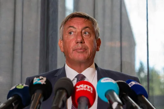 POLITICS PRESS CONFERENCE JAMBON CHOVANEC CASE