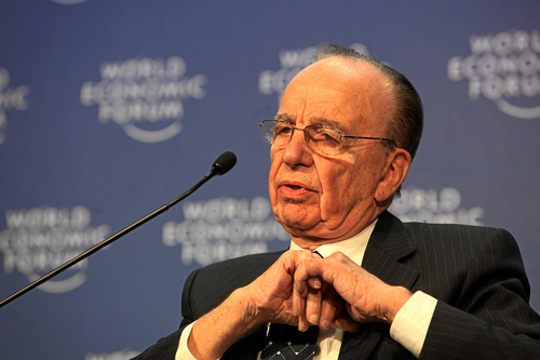 Rupert Murdoch (foto: WEF)