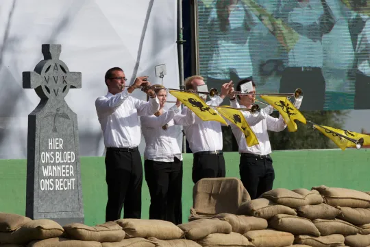BELGIUM STEENSTRATE IJZERWAKE CEREMONY