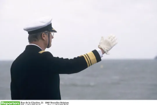 Zwaait Koning Albert II binnenkort ook zijn koninkrijk uit? (Foto Eric Herchaft - Reporters)
