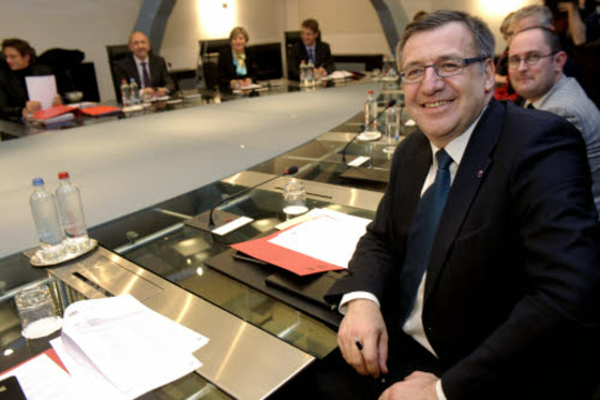 Minister van Financiën Steven Vanackere (Cd&v)