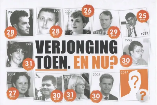 Pamflet uitgedeeld door VB Jongeren op de partijraad van 9 november