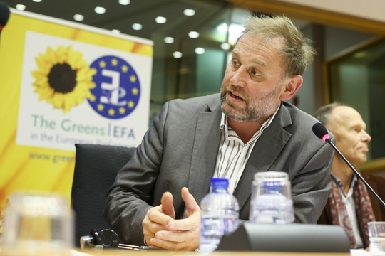 Europarlementslid Bart Staes (Foto: greensefa)