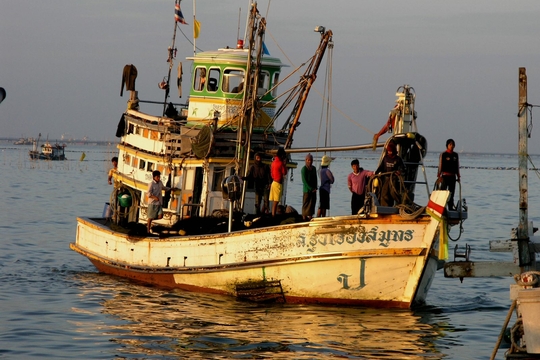 Thaise vissersboot (Foto: SeaDave, via Flickr)