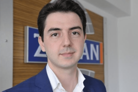 Mete Özturk, hoofdredacteur van, de Turkse oppositiekrant Zaman Benelux