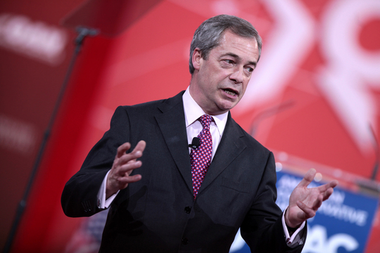 Nigel Farage Foto: Gage Skldmore)