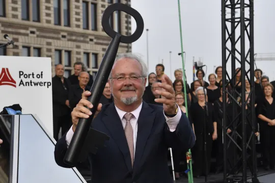 ANTWERP OPENING NEW HARBOUR HOUSE