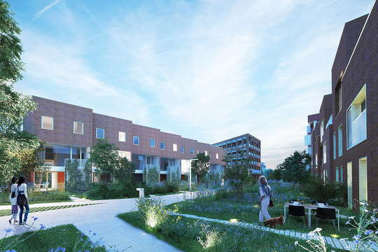 Simulatie Ecowijk (Foto: (c) Steven Vanden Bussche)