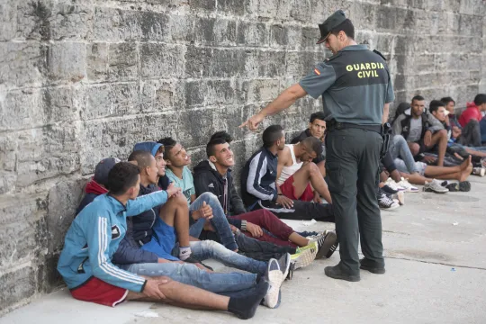 SPAIN-MOROCCO-MIGRATION-RESCUE