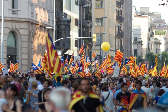 catalonian independance protest rob shenk