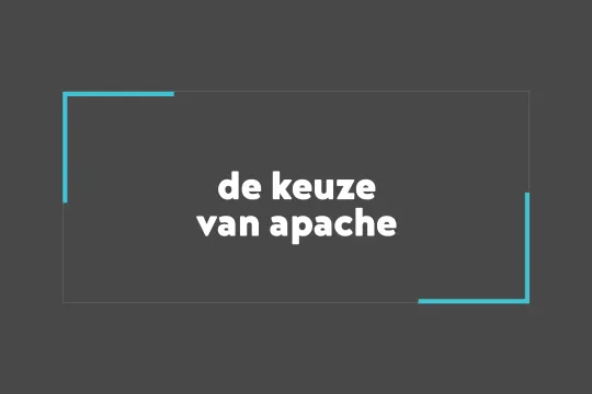 Kopie van keuze apache
